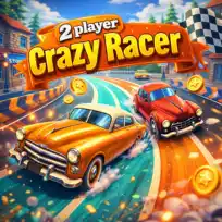 2 Player Crazy Racer